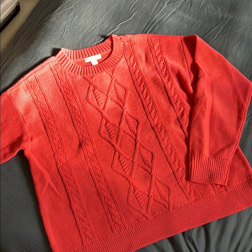 Jillian Harris for Joe Fresh cable Knit Sweater